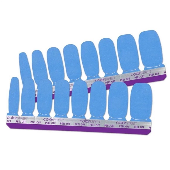 *Retired* Color Street: Fortune Teller | Boardwalk Blue Shimmer Spring Summer - Picture 10 of 10